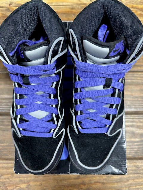 Nike SB Dunk High Black Purple Box - Size 9.5 (Pre-Owned)