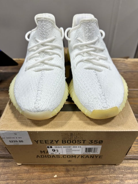 adidas Yeezy Boost 350 V2 Cream - Size 9.5 (Pre-Owned - Missing Insole)