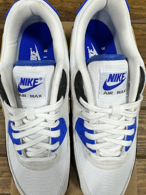 Nike Air Max 90 Khaki Racer Blue - Size 11 (New - Replacement Box)