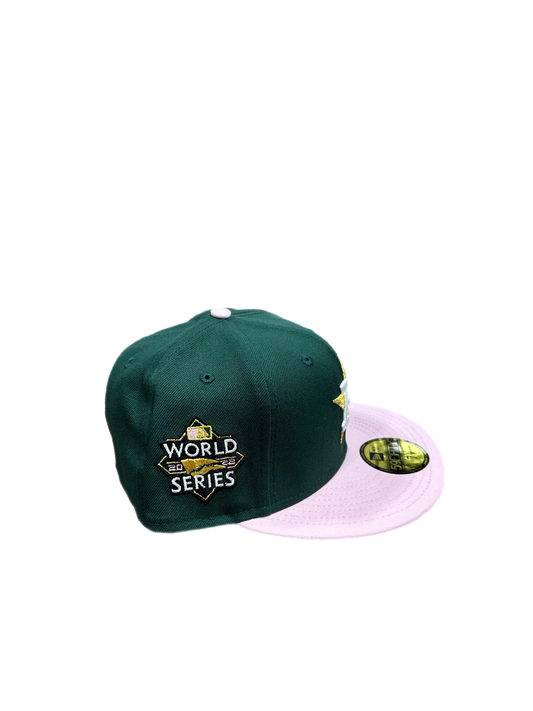 Astros World Series 22 Green Pink