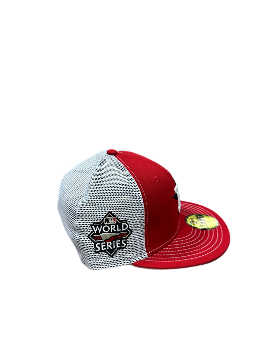 Astros World Series Red White Trucker