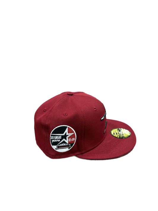 Astros 35 Great Years Maroon/Grey