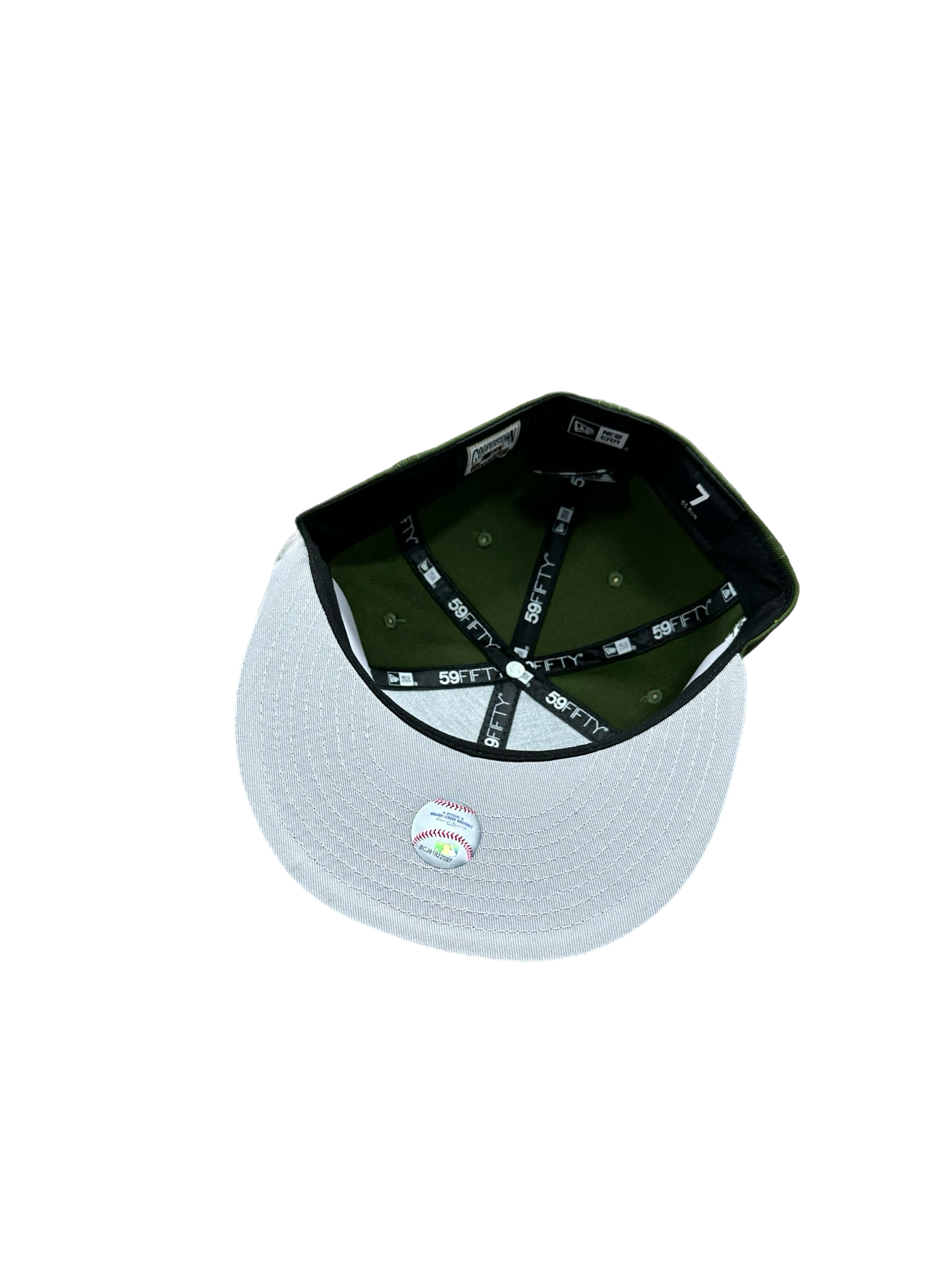 Astros 35 Great Years Olive White Grey