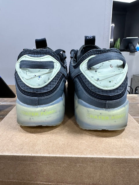 Nike Air Max 90 Terrascape Black Lime Ice - Size 9.5 (Pre-Owned - Replacement Box)
