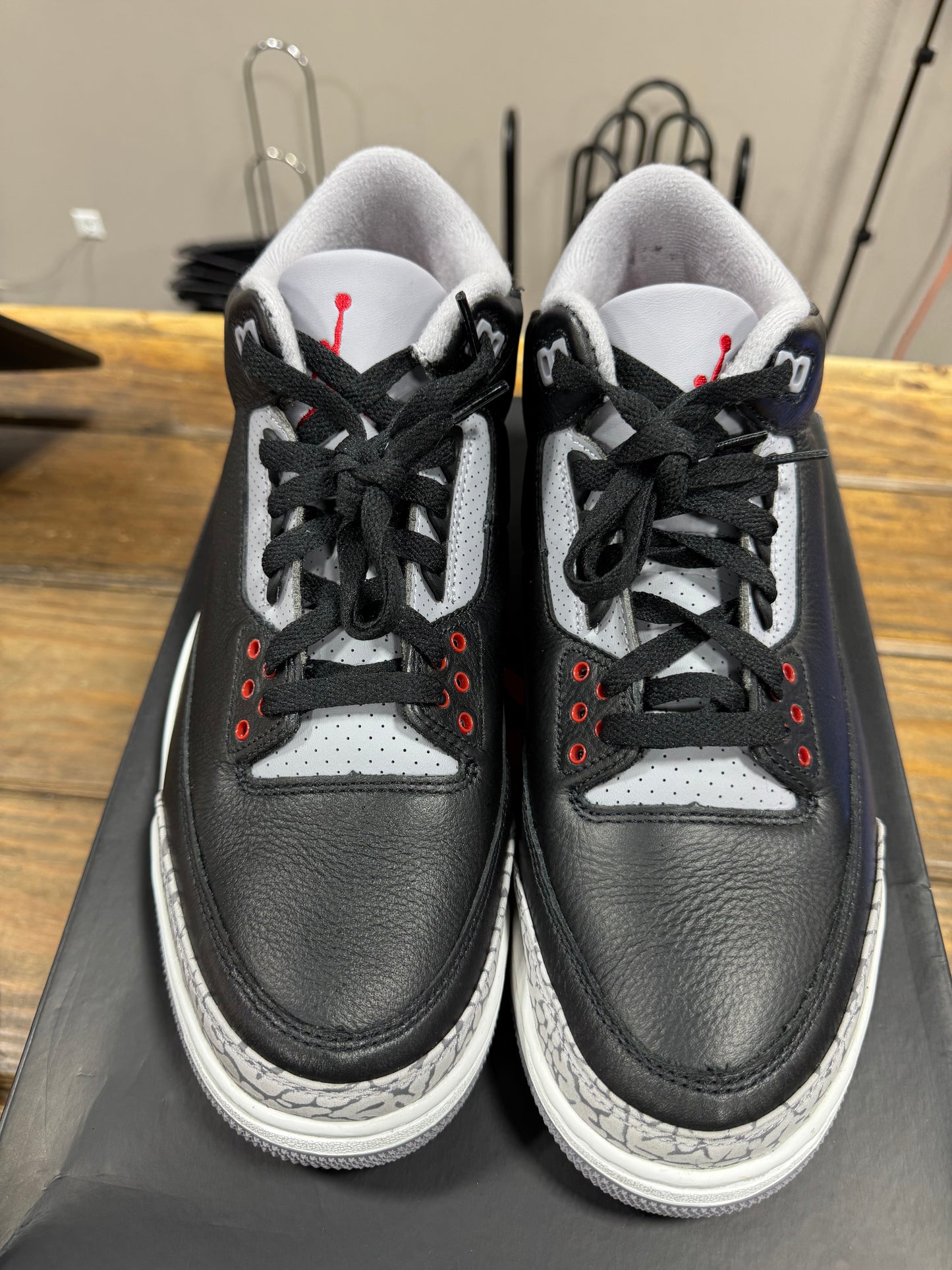 Jordan 3 Retro OG Black Cement - Size 10.5 (Pre-Owned)