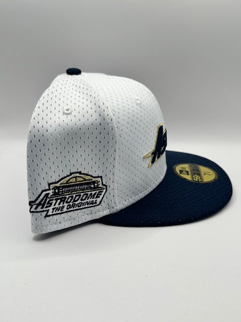 Houston Astros Arctic Mesh White Blue Gold