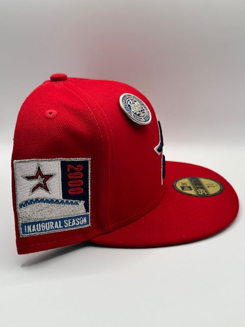 Houston Astros 2000 Inaug Blue Star Red
