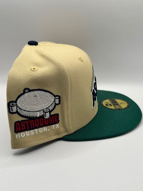 Houston Astros Shooting Star Astrodome Light Brown Green