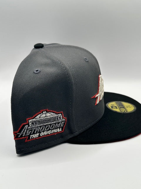 Houston Astros Red Outline Dark Grey Astrodome