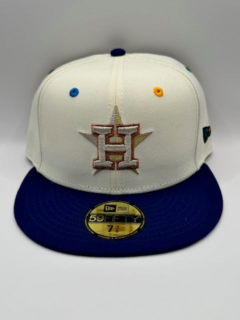 Houston Astros Cream Blue Gold Silver H