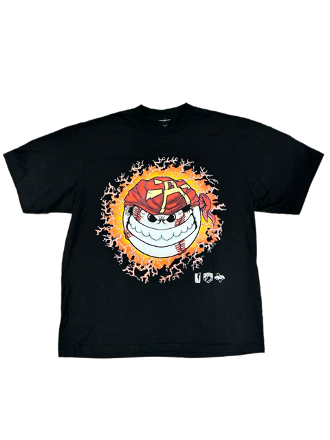 Arcetich 05 Lightning Baseball T-Shirt - Black