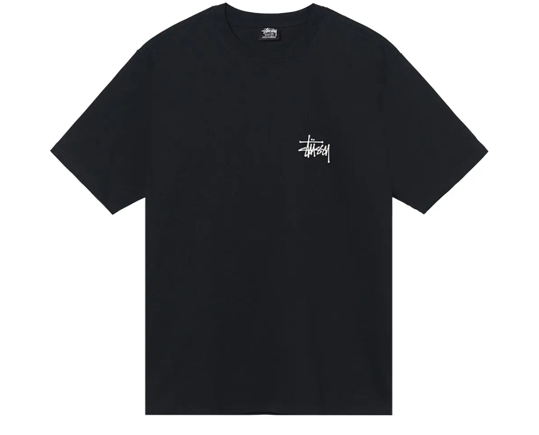 Stussy Basic Stussy Tee - Black