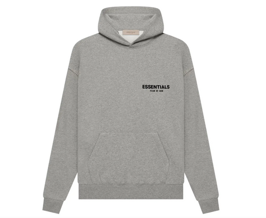 Fear of God Essentials Hoodie (SS22) Dark Oatmeal