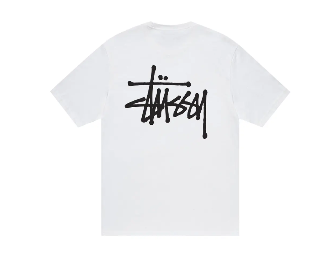 Stussy Basic Stussy Tee - White – Sole'd Out Sneakers Stussy Basic Stussy Tee - White – Sole'd Out Sneakers