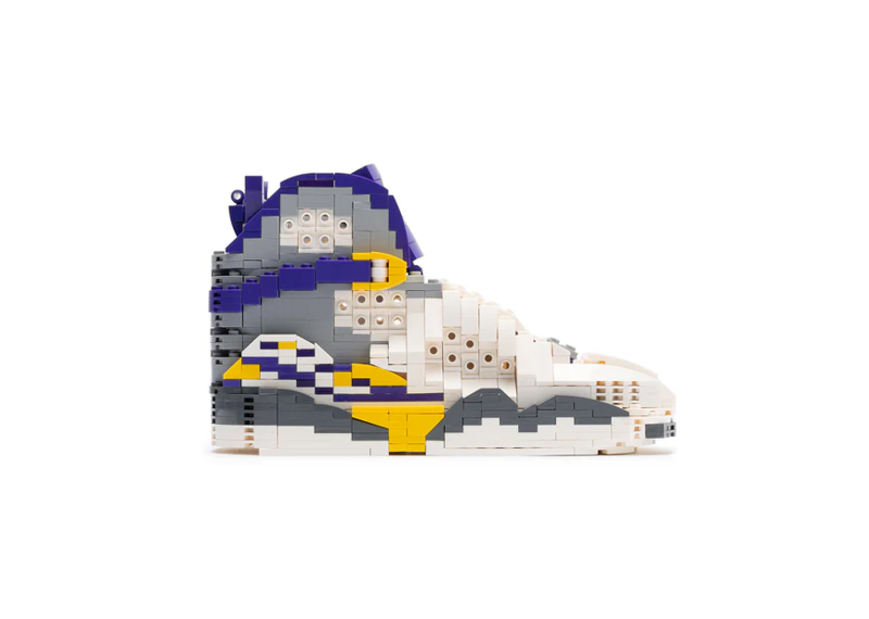 Air Jordan 8 Kobe Lakers Lego