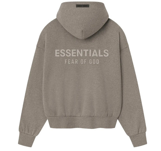 Fear of God Essentials Classic Fit Fleece Hoodie - Homestead Heather