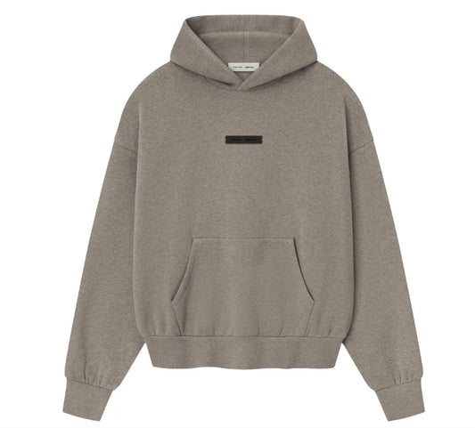 Fear of God Essentials Classic Fit Fleece Hoodie - Homestead Heather