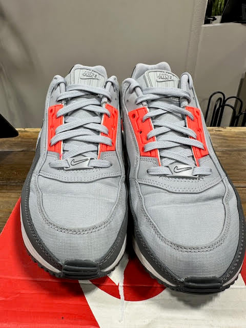 Air Max LTD 3 Premium Wolf Grey Bright Crimson - Size 8.5 (Pre-Owned)