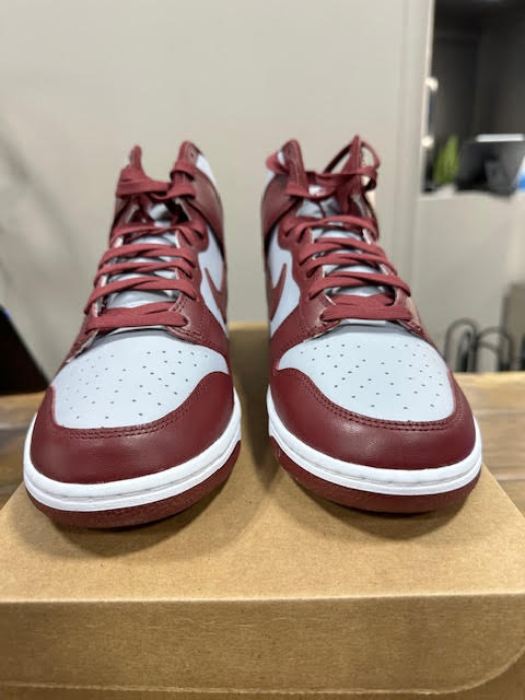 Nike Dunk High Retro Dark Beetroot - Size 11 (New-Replacement Box)