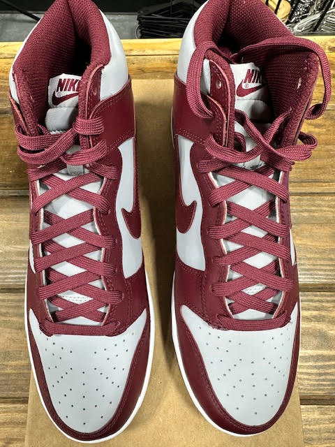 Nike Dunk High Retro Dark Beetroot - Size 11 (New-Replacement Box)