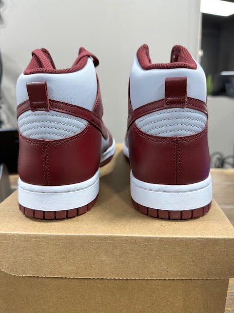 Nike Dunk High Retro Dark Beetroot - Size 11 (New-Replacement Box)