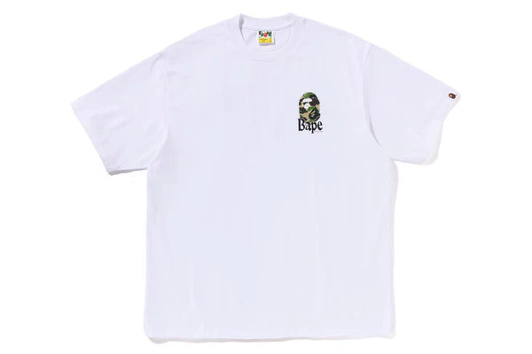 BAPE Flora Ape Head Relaxed Fit Tee White