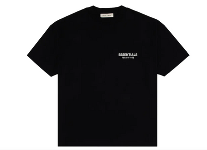 Fear of God Essentials Classic Fit T-Shirt (SS25) Jet Black