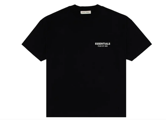 Fear of God Essentials Classic Fit T-Shirt (SS25) Jet Black