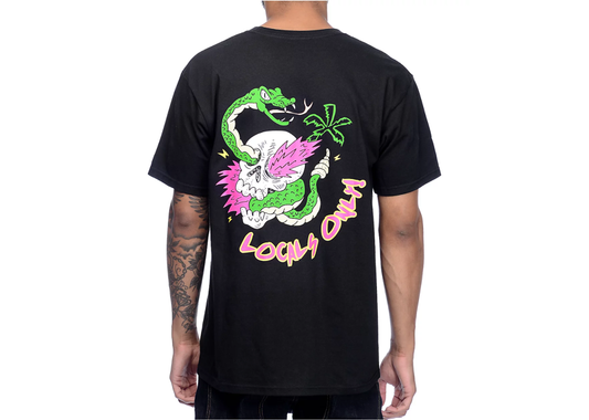 A.LAB Locals Only Black Tee