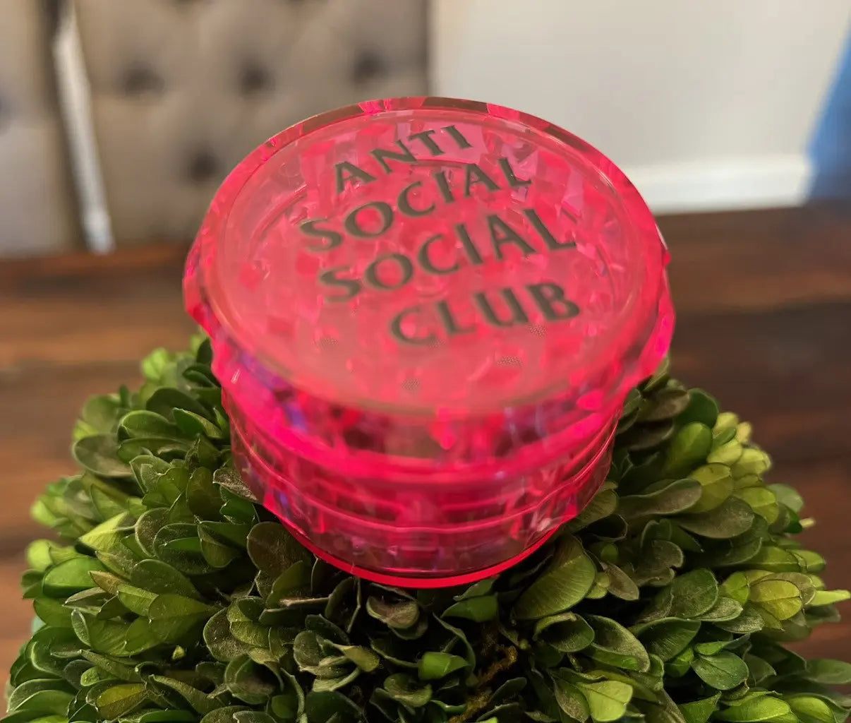 Anti Social Social Club ASSC Grinder Jelly Bean Pink