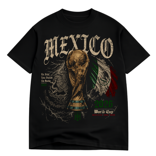 Mexico - 2026 FIFA World Cup Graphic Tee - Black