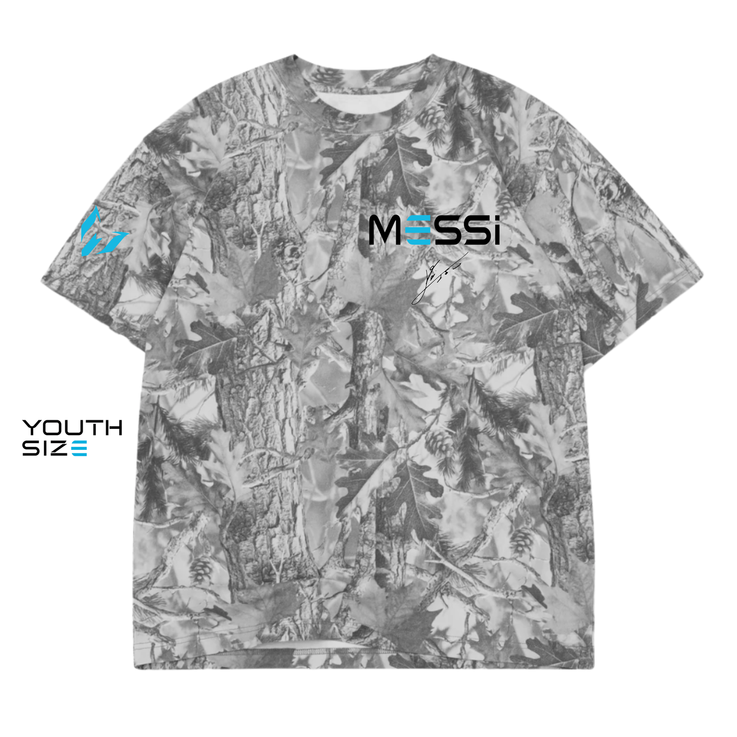 2026 FIFA World Cup Lionel Messi Evolving Trading Card Tee - EXCLUSIVE CAMO KIDS