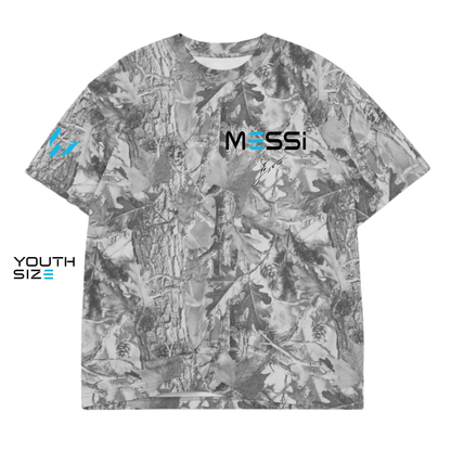 2026 FIFA World Cup Lionel Messi Evolving Trading Card Tee - EXCLUSIVE CAMO KIDS