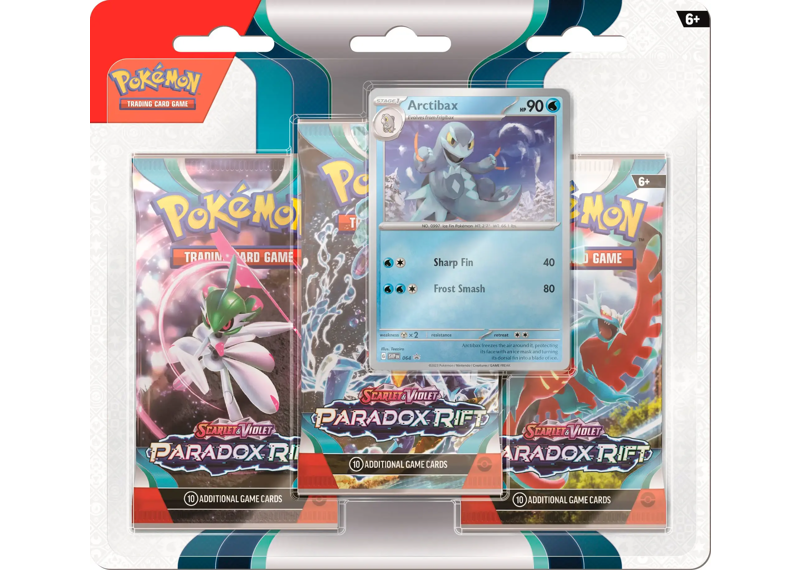 Pokémon - Trading Card Game: Scarlet & Violet - Paradox Rift 3pk Booster