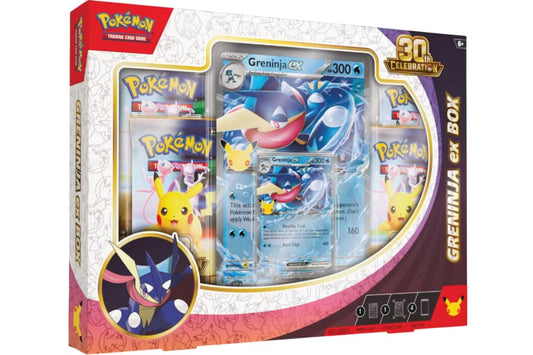 2026 Pokémon Mega Evolution 30th Celebration Greninja ex Box