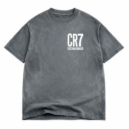 Cristiano Ronaldo (CR7) - 2026 FIFA World Cup Team Portugal - Washed Grey