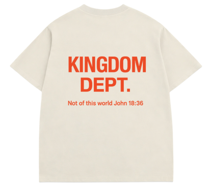 Kingdom Dept. Souvenir Tee - Off-White Cream (Pre-Order Sale)