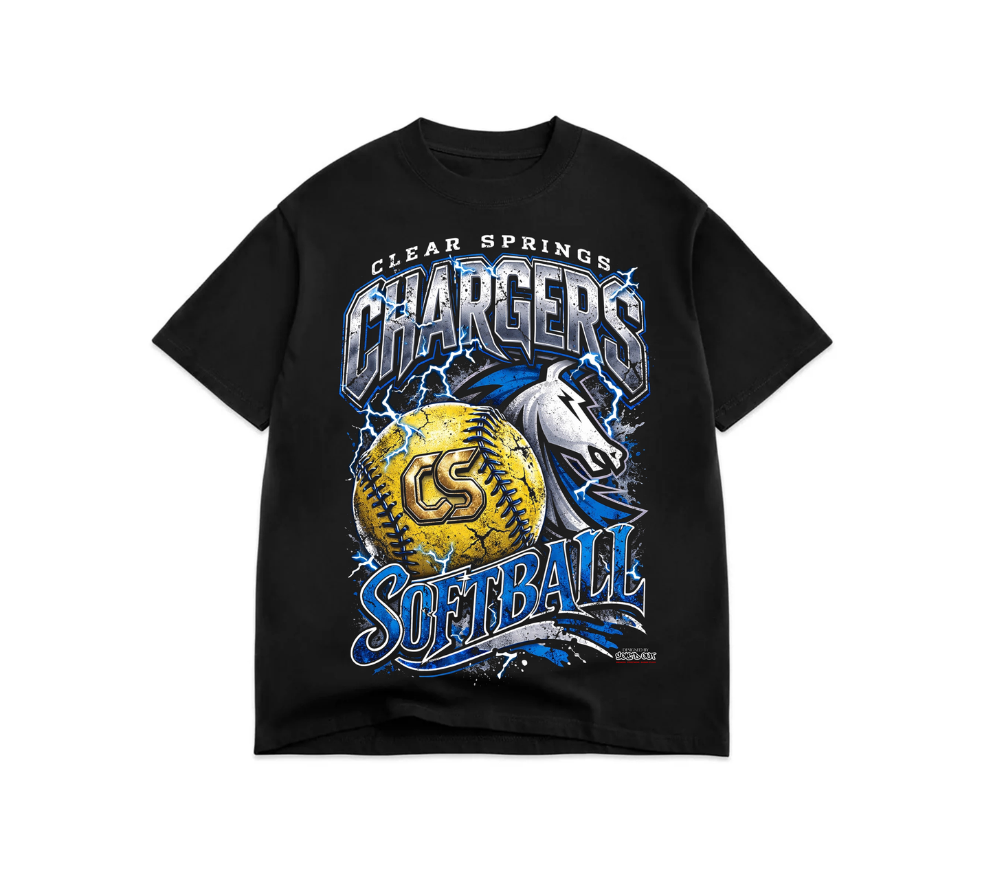 CS Softball Kids Premium Oversized Tee (Pre-Order)