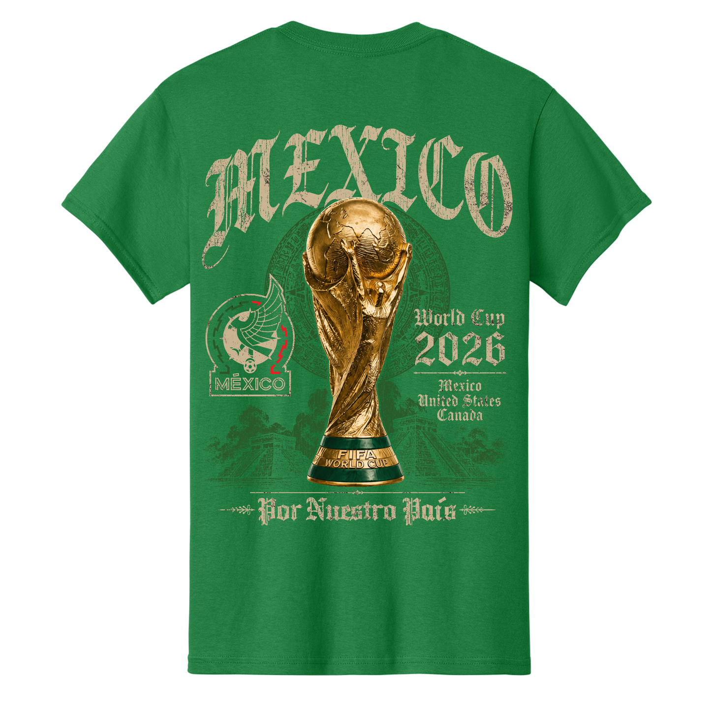 Mexico - 2026 FIFA World Cup Graphic Tee - Green
