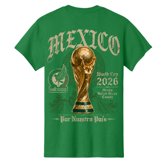 Mexico - 2026 FIFA World Cup Graphic Tee - Green