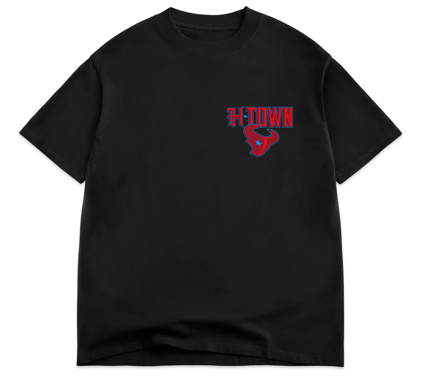 Houston Texans Red H-Town - Limo Black