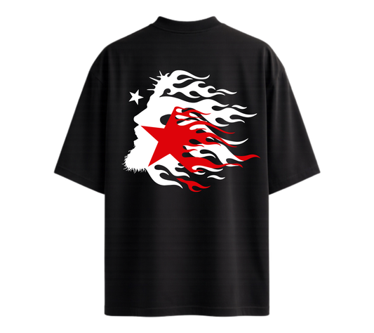 HailStar - God's Plan - Drop Shoulder - Black