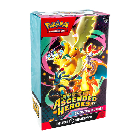 2026 Pokémon Mega Evolution Ascended Heroes Booster Bundle