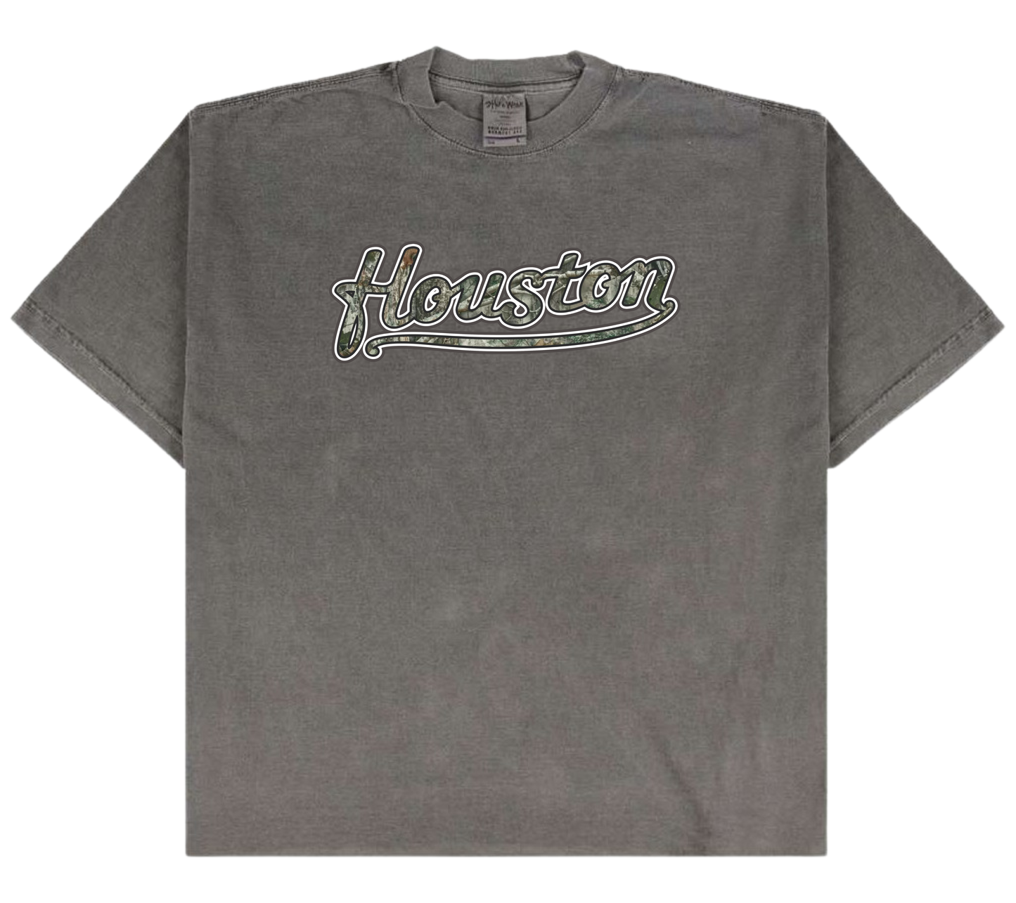 Houston Camo Brick Patch - Shadow Grey
