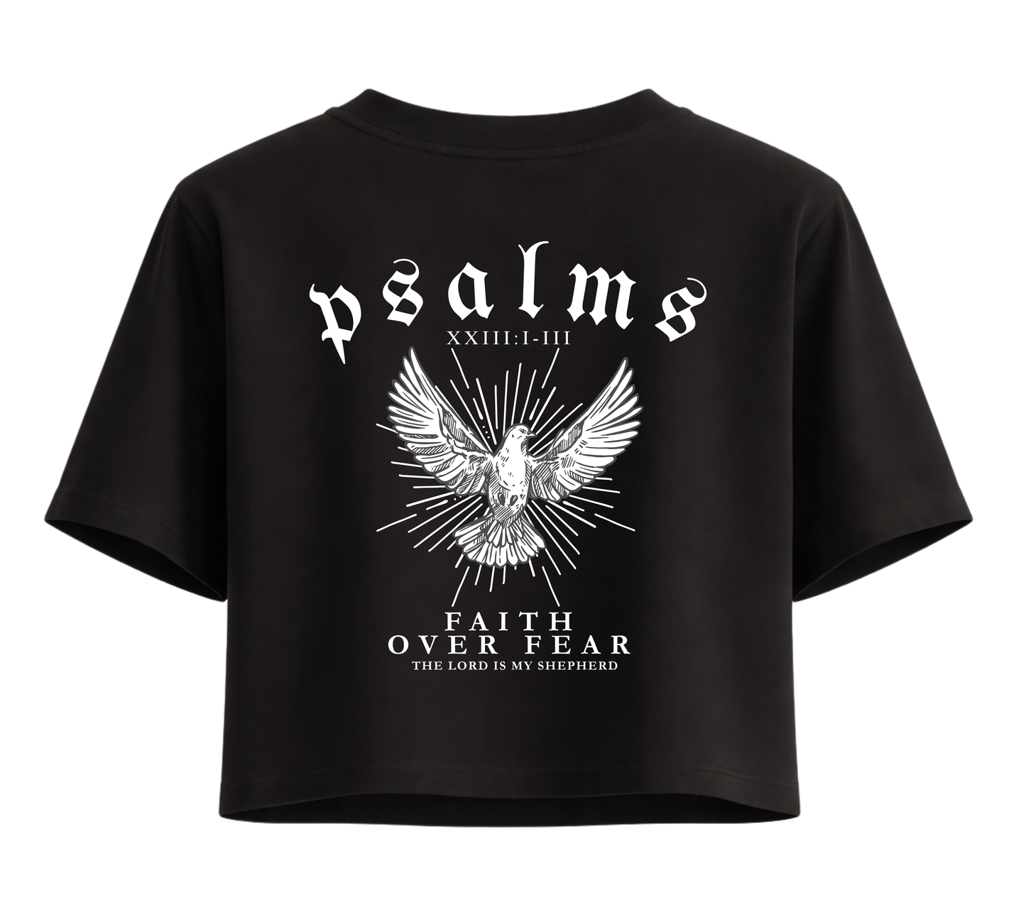 Faith Over Fear - Women's Crop Top