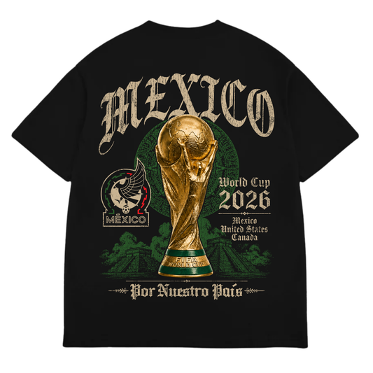 Mexico - 2026 FIFA World Cup Graphic Tee - Black