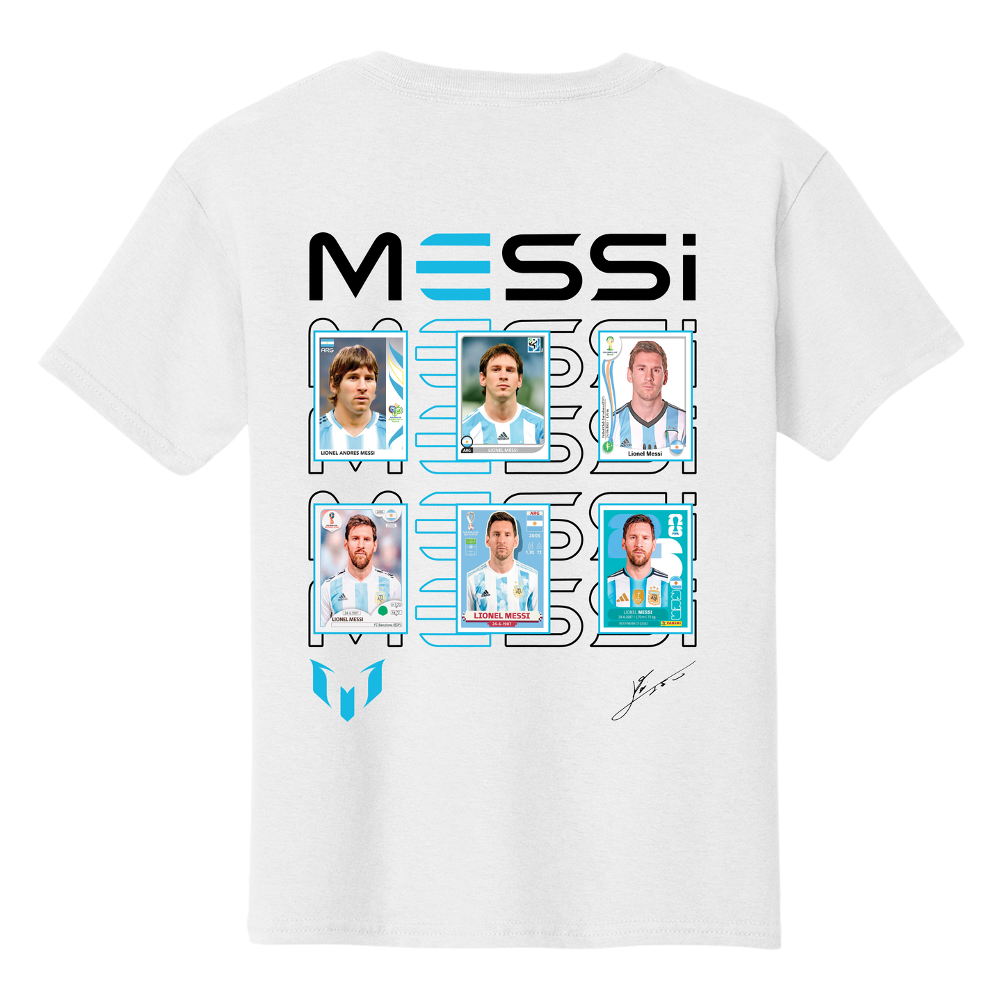 Lionel Messi Evolving FIFA Trading Card Tee - Kids