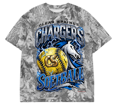 CS Softball & Sole'd Out Collab. Tee - Premium Oversized Tee (Pre-Order)