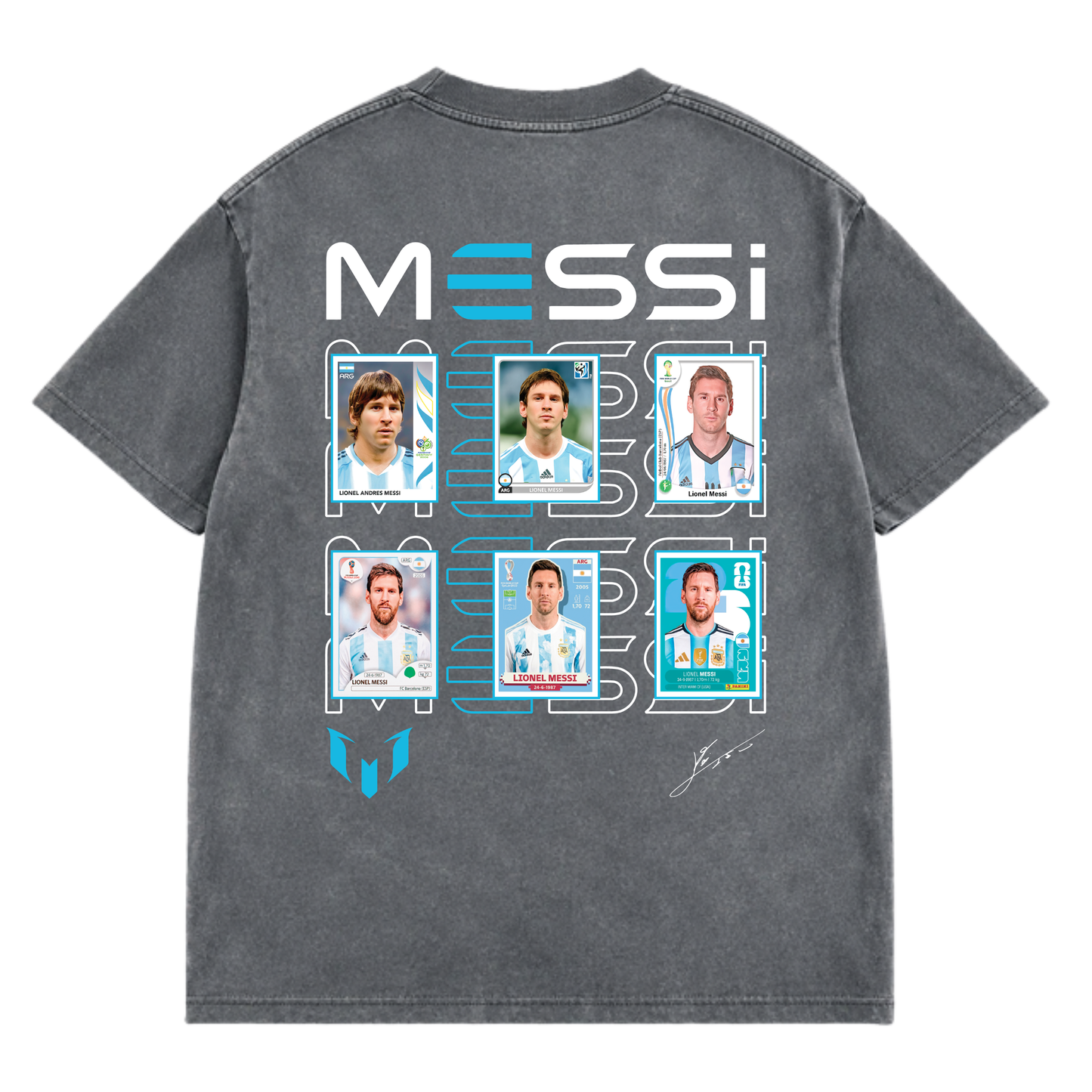 Lionel Messi Evolving FIFA Trading Card Tee - Adult