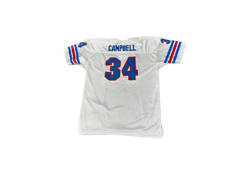 Houston Oilers Mitchell & Ness Earl Campbell #34 Throwback 1980 Jersey - 5XL